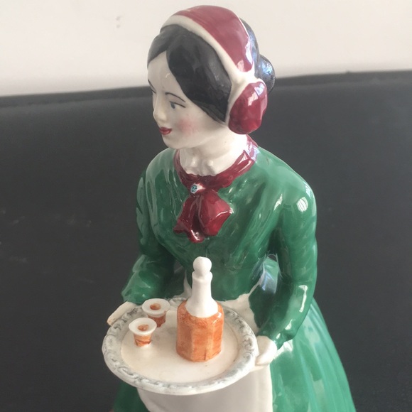 Vintage China 6.5" . THE SHERRY GIRL. 1920/30’s - Picture 8 of 9